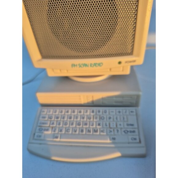 Vintage old radio  Computer Shape 1990s - Picture 2 of 5